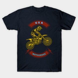 USA Motocross T-Shirt